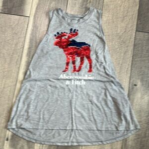 Abercrombie kids glitter tank top